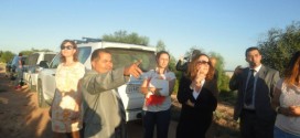 Visit of the Ambassador of the European Union  the site  of Taparura Project